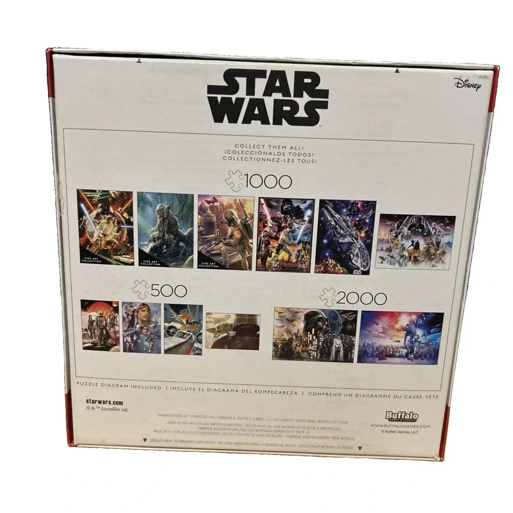 Disney mandalorian jigsaw