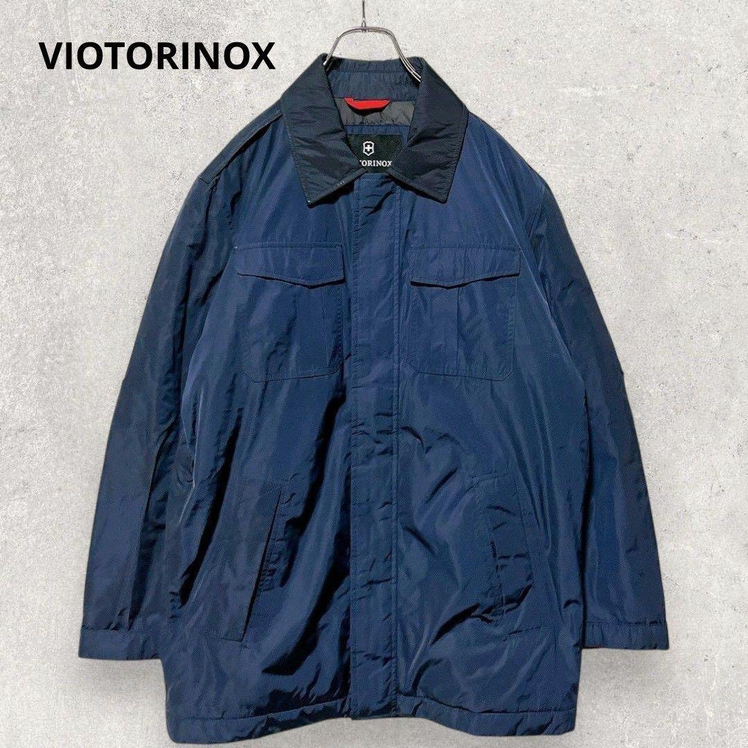 Victorinox Padded Field Jacket, Size S, Navy, Cold Weather, Military